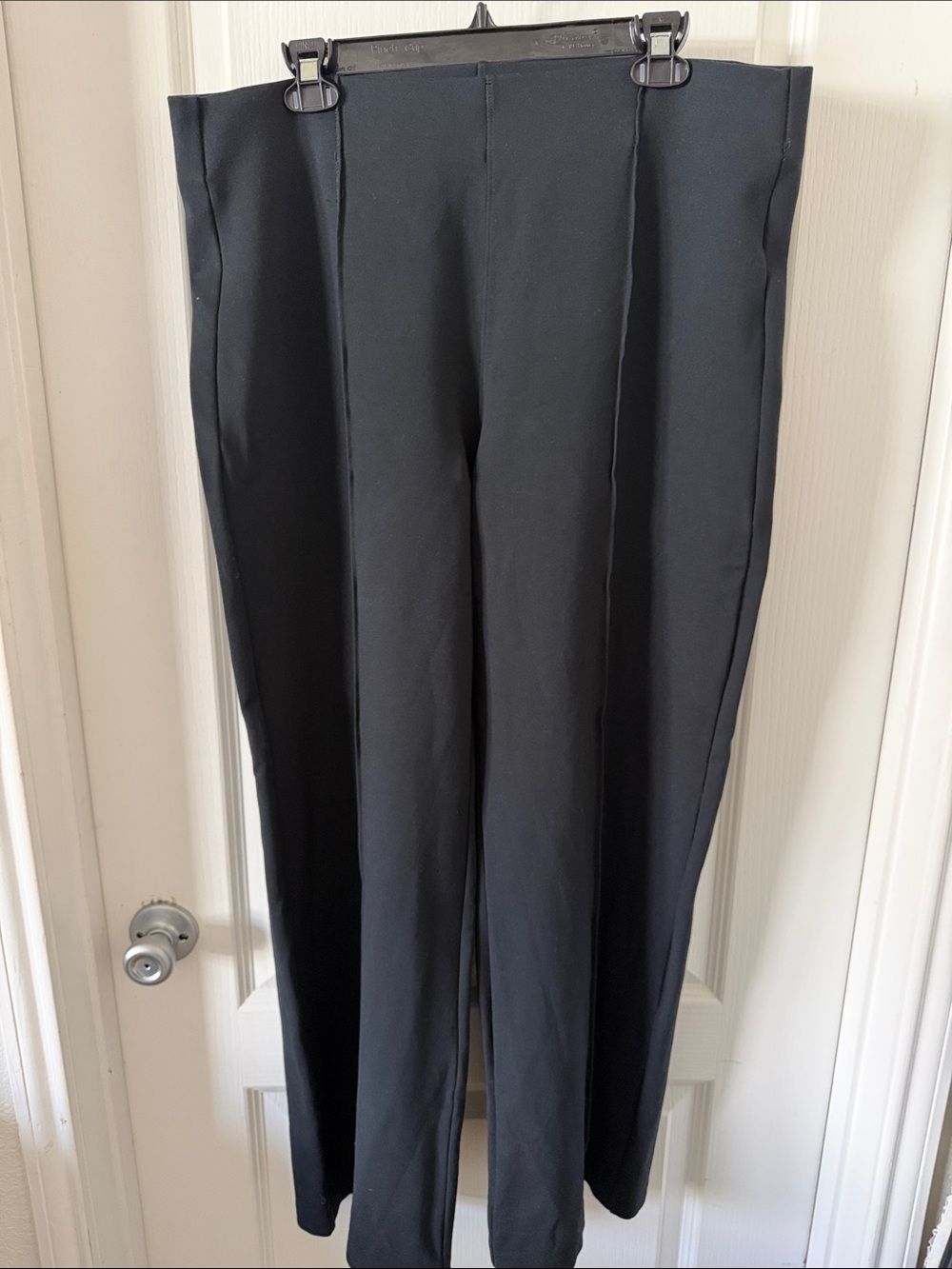 Abercrombie & Fitch Black Wide-Leg Pants